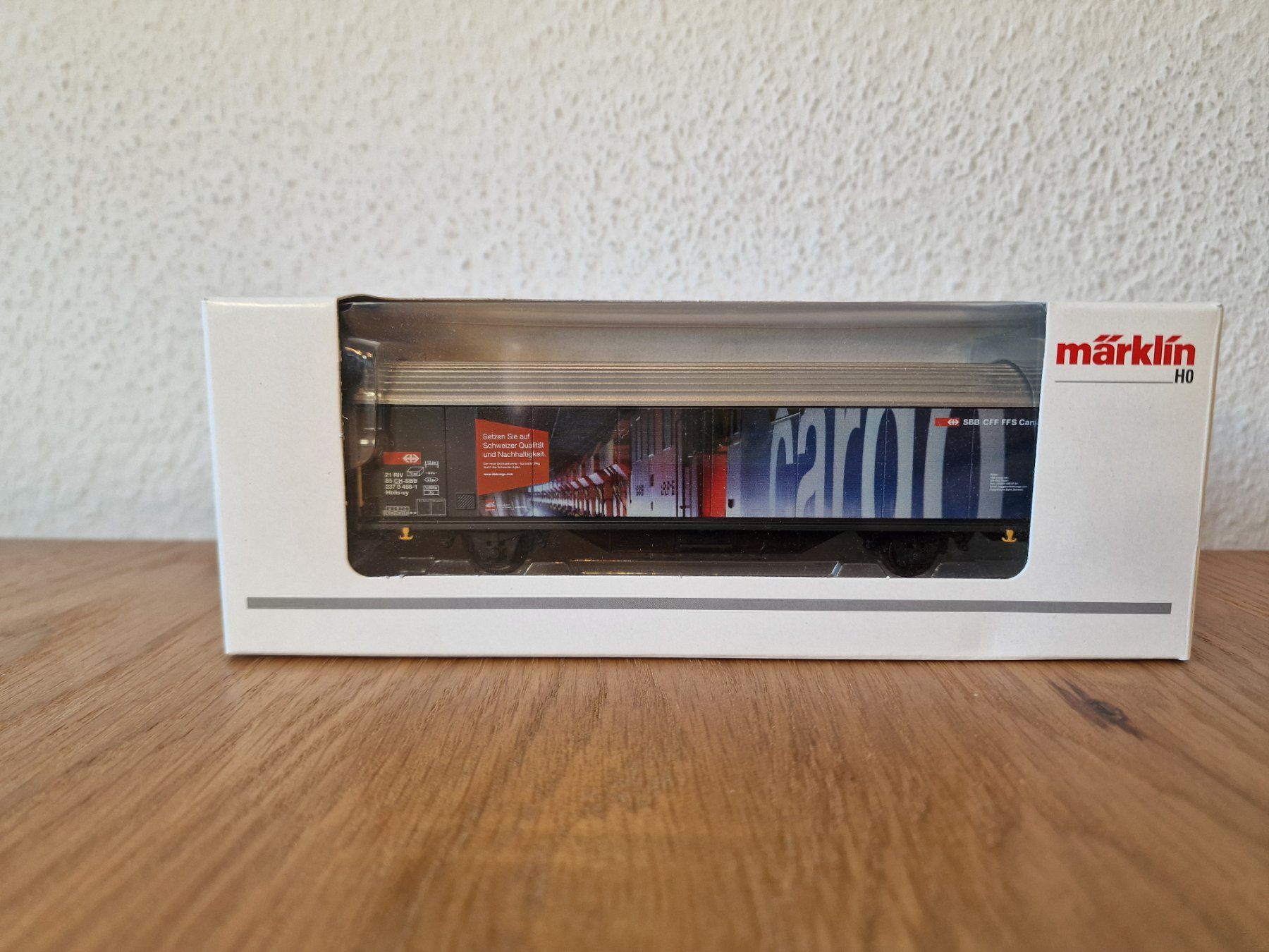 Märklin Modellini di ferrovie: SBB Gotthard Basistunnel Güterwagen H0 – Usato da Matten b. Interlaken venduto da lor_hr9w 4