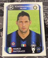 Fussball Sticker Marco Materazzi FC Inter M.