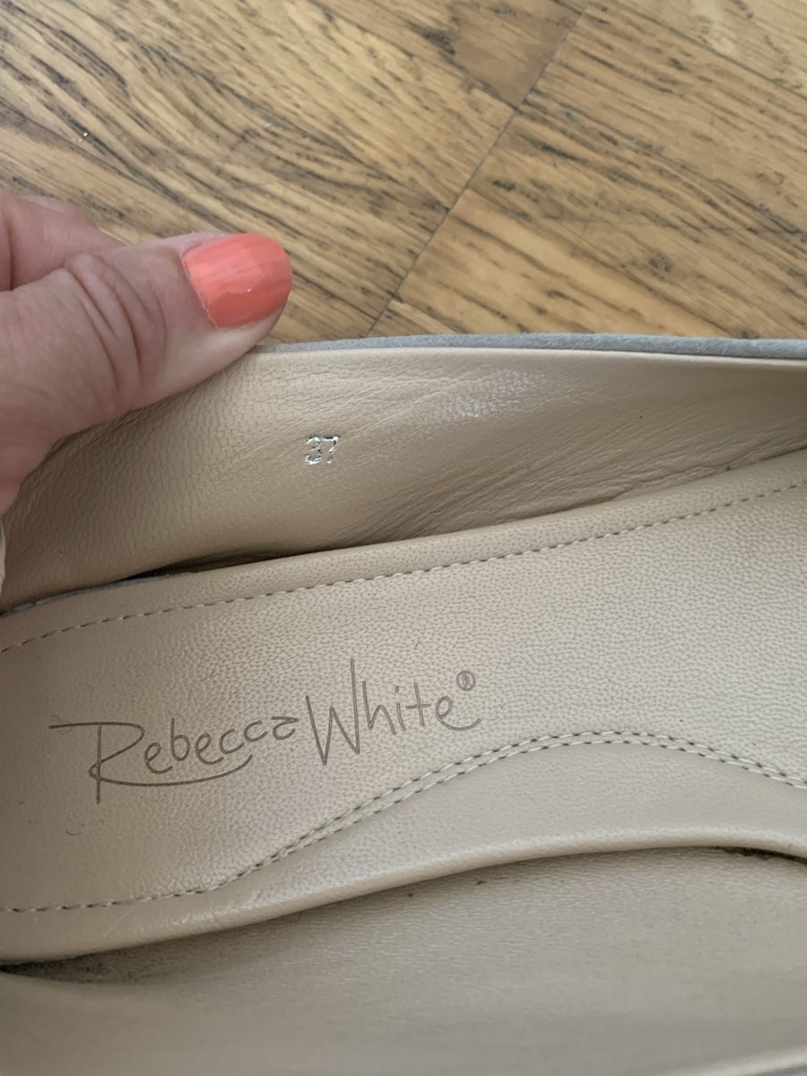 Scarpe da donna: Echtleder ballerina rebecca white – Usato da Zürich venduto da Nikuska32 3