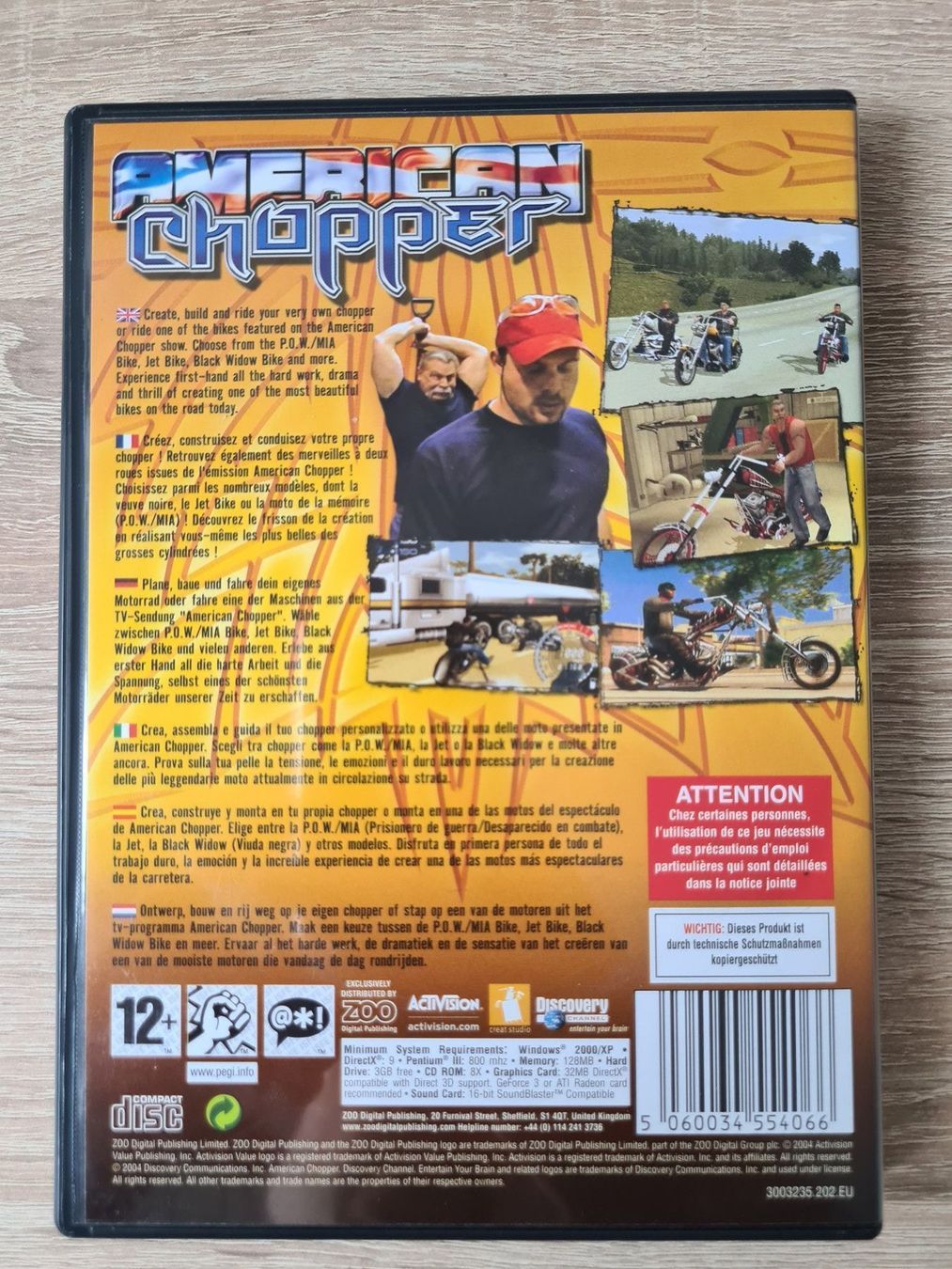 Giochi: American Chopper (4 CD) - PC – Usato da Carouge GE venduto da Franllo 1