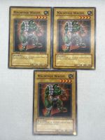 Yu-Gi-Oh MÄCHTIGE WACHE 3x KARTEN SATZ 1. Auflage