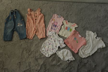 Babykleiderpaket Mädchen Sommer, Gr. 56