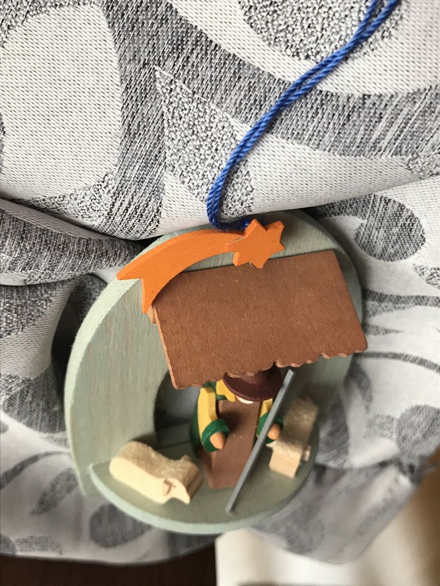 Tutte le decorazioni: Schäfer Graupner Miniatur Krippe Christbaumschmuck – Nuovo e nell'imballaggio originale da Alpnach Dorf venduto da marvo 3