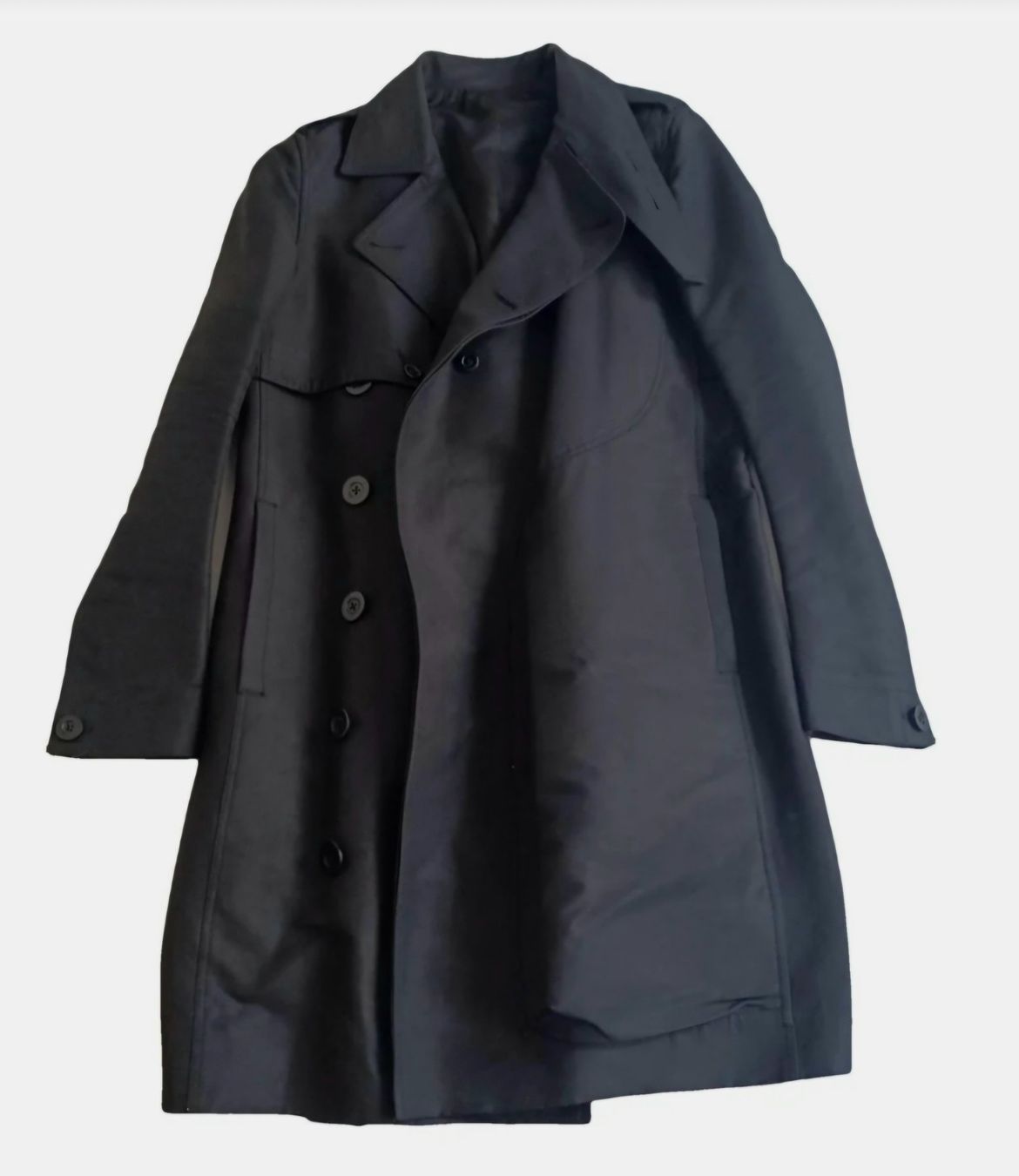 Rick Owens Cappotti: Rick Owens | RUNWAY | Mastodon Trench – Usato da Basel venduto da noah27 2