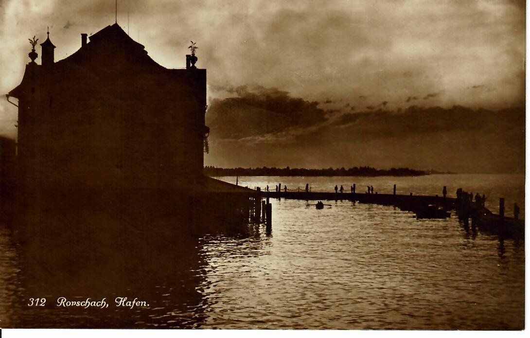 Cartoline postali: Rorschach Hafen 1917 – Usato da Hochdorf venduto da Ziegel-16