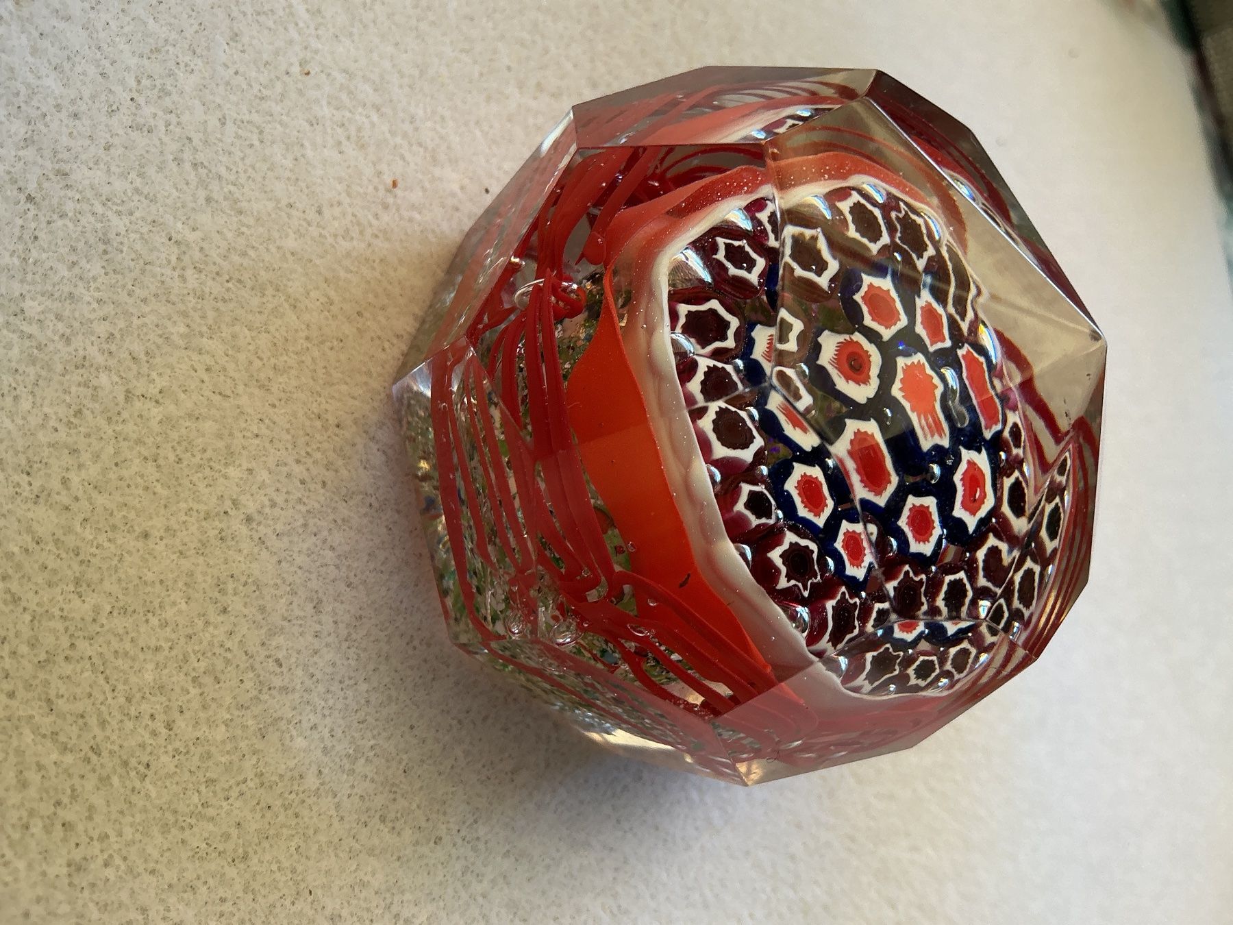 Murano Bicchieri: Murano Millefiori Paperweight – Usato da Wettingen venduto da Andres54 3