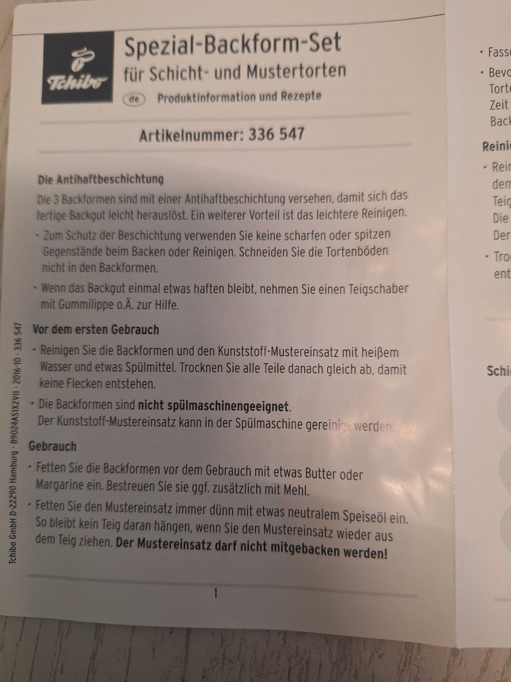 Tchibo Teglie da forno: Schichtbackform von Tchibo – Nuovo (secondo la descrizione) da Romanshorn venduto da Msdiamond17 2