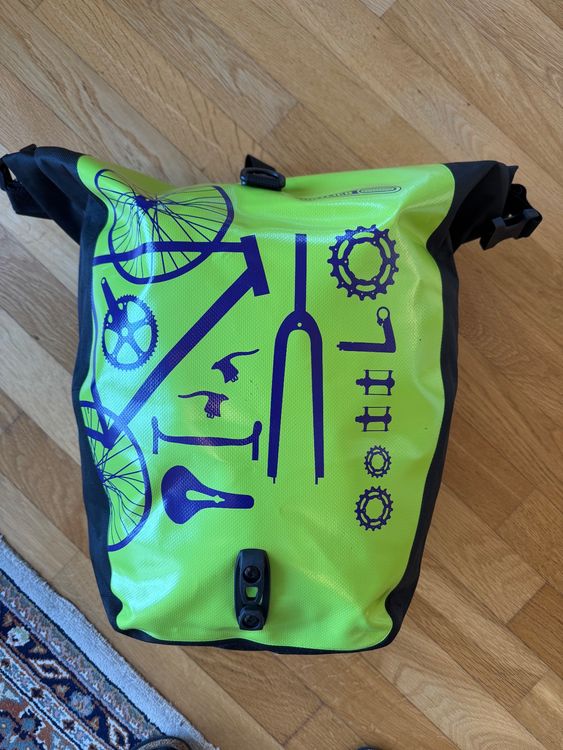 Wasserdichte Fahrradtasche Gepcktrger grn von Ortlieb (Gebraucht) in  Wilchingen fr CHF 55  mit Lieferung auf Ricardo kaufen