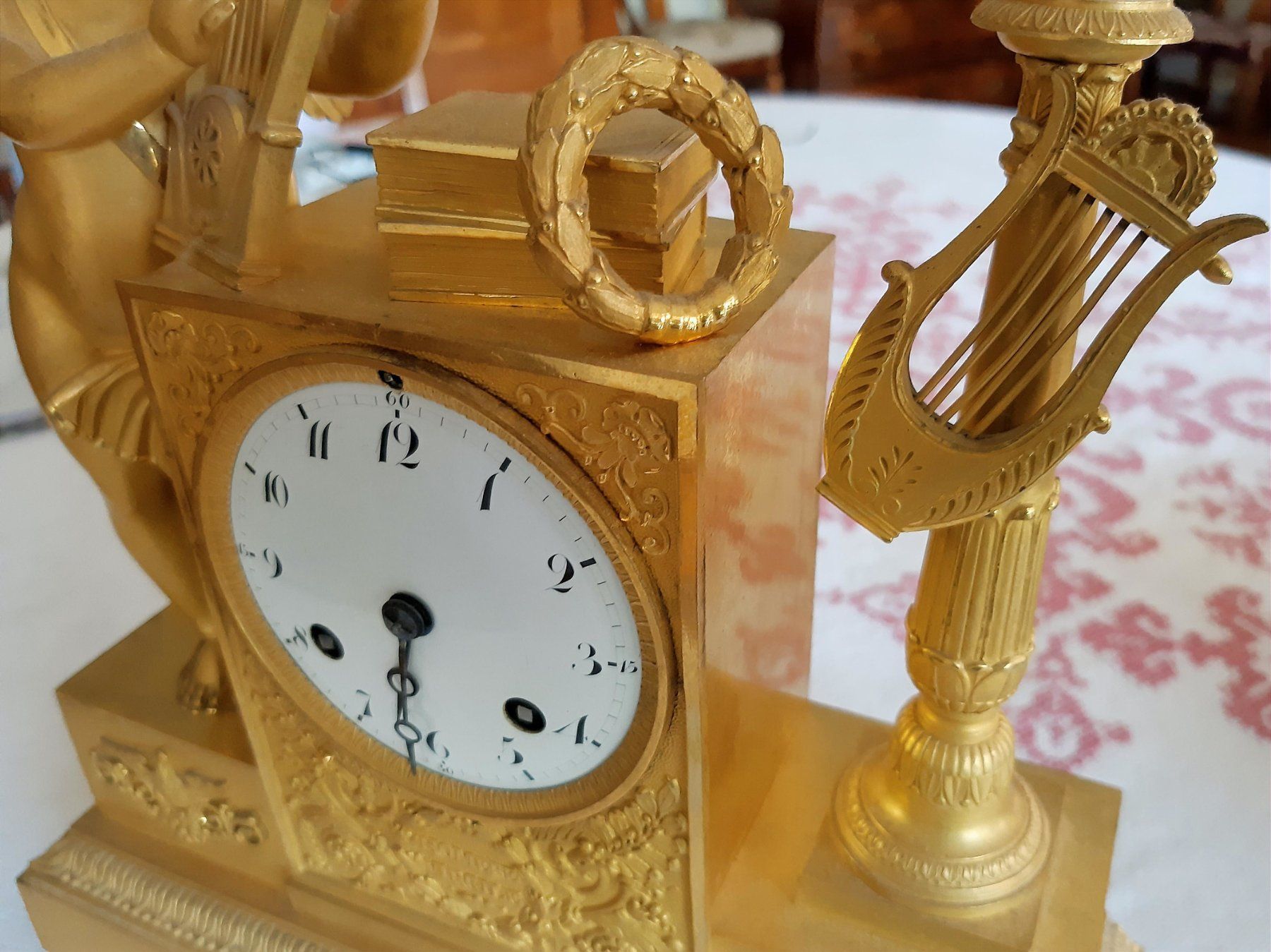 Orologi da terra & Orologi da parete: Antike Tischuhr – Difettoso da Basel venduto da graillard 2