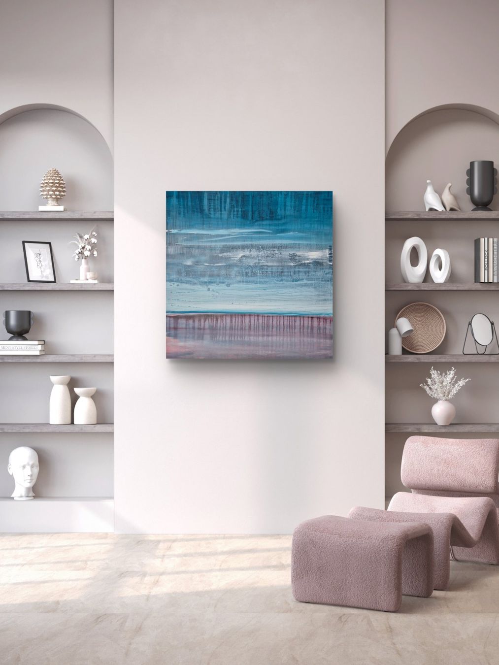 Gemälde: Originales abstraktes Bild 80x80x3cm – Neu (gemäss Beschreibung) aus Urdorf von Contra8 4