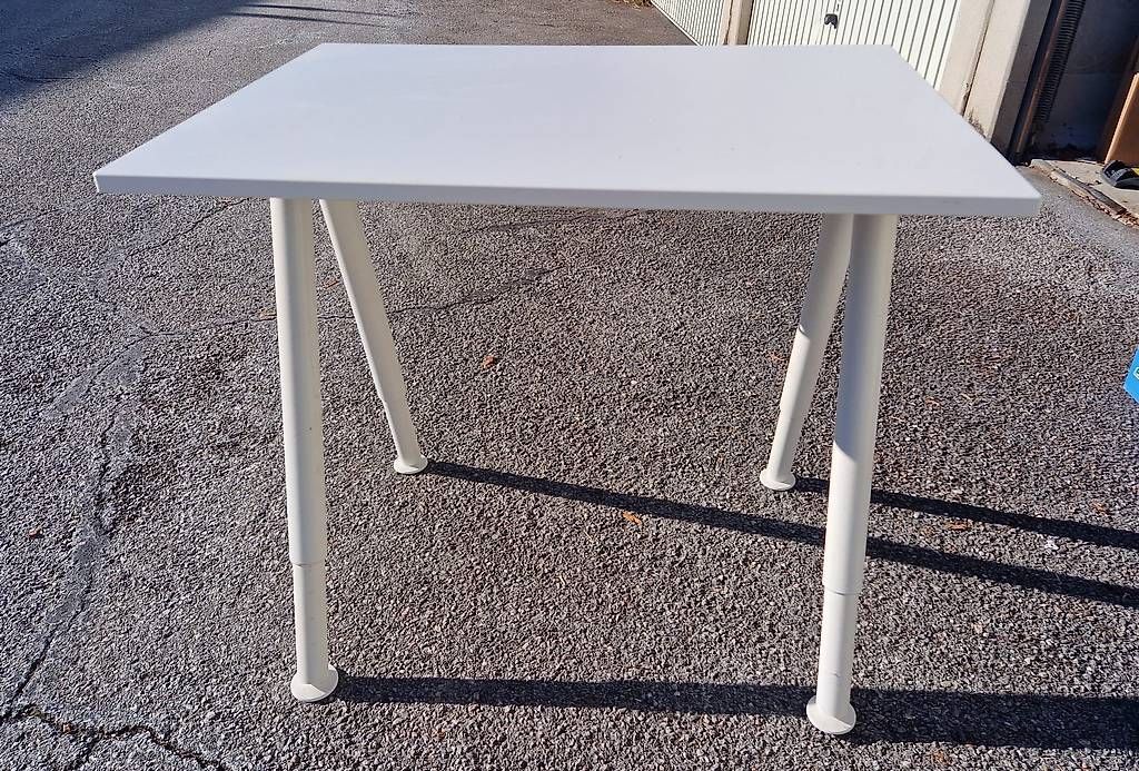 Scrivanie: Bureau blanc, métal, 80x60cm – Usato da Jongny venduto da tom_zbh8 1