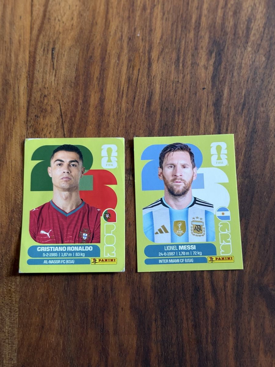 Panini Carte collezionabili: Messi und Ronaldo Panini Sticker – Nuovo (secondo la descrizione) da Zürich venduto da aqualina77