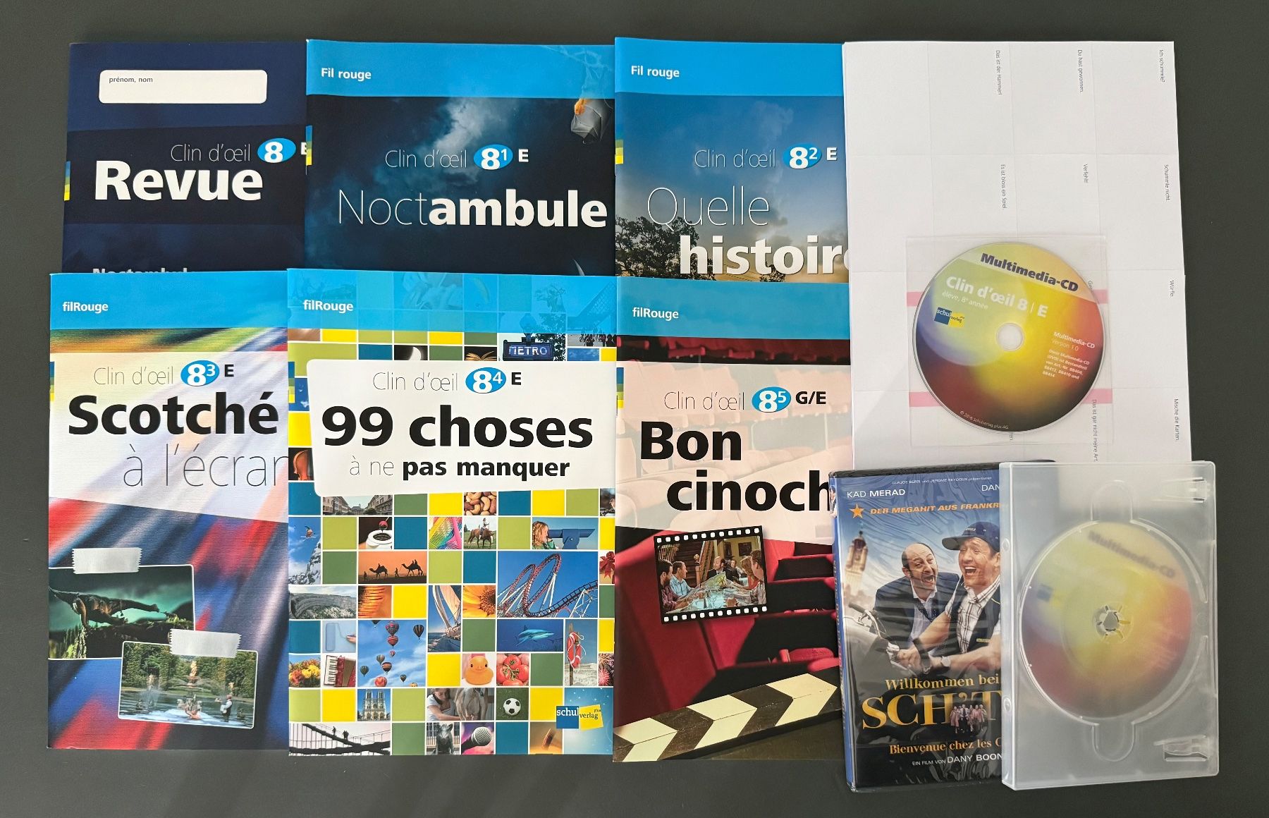 Libri: Clin d'oeil 8 | E , fil rouge, 8e année, NEU – Nuovo (secondo la descrizione) da Worb venduto da rofcor 1