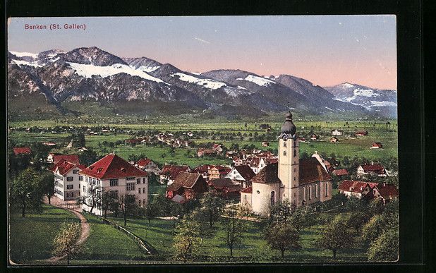 Cartoline postali: AK Benken, Totalansicht der Ortschaft – Usato da Berlin venduto da bartko-reher