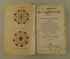 LA CUISINIÈRE DE LA CAMPAGNE ET DE LA VILLE, 1856