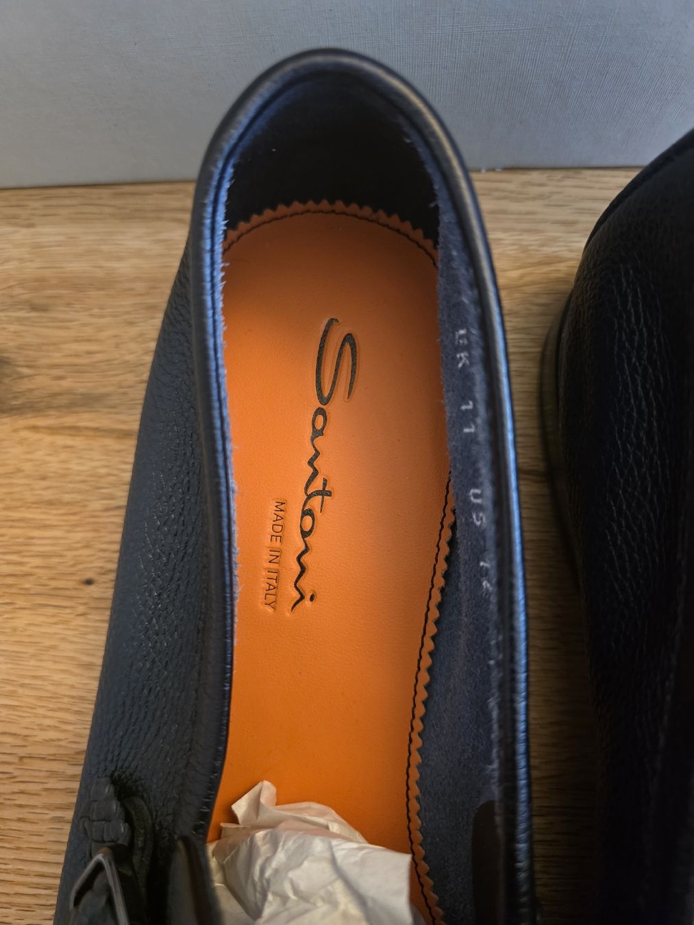 Santoni Scarpe da uomo: Dunkelblau Double Monk von Santoni, Grösse 45 – Nuovo e nell'imballaggio originale da Winterthur venduto da Panda1993 1