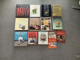 Kochbücher-Sammlung, Deutsch&Englisch, in sehr gutem Zustand