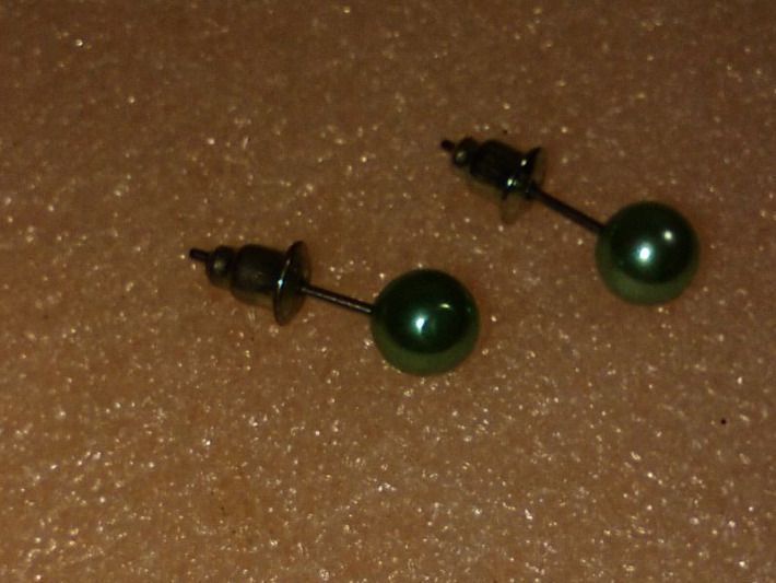 Orecchini pendenti & Orecchini a lobo: OHRRINGE MODESCHMUCK,,KÜNSTLICHE PERLEN,,HELLBLAU – Nuovo (secondo la descrizione) da Basel venduto da bijoutrie_4 1