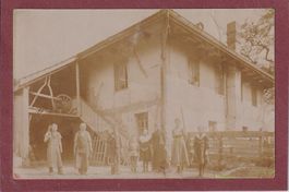 Corgémont - Carte photo 1912 - Ambulant