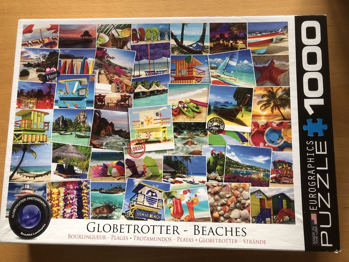 Puzzle: Puzzle 1000 Teile, Globetrotter- Beaches – Usato da Balsthal venduto da Katzenfan99