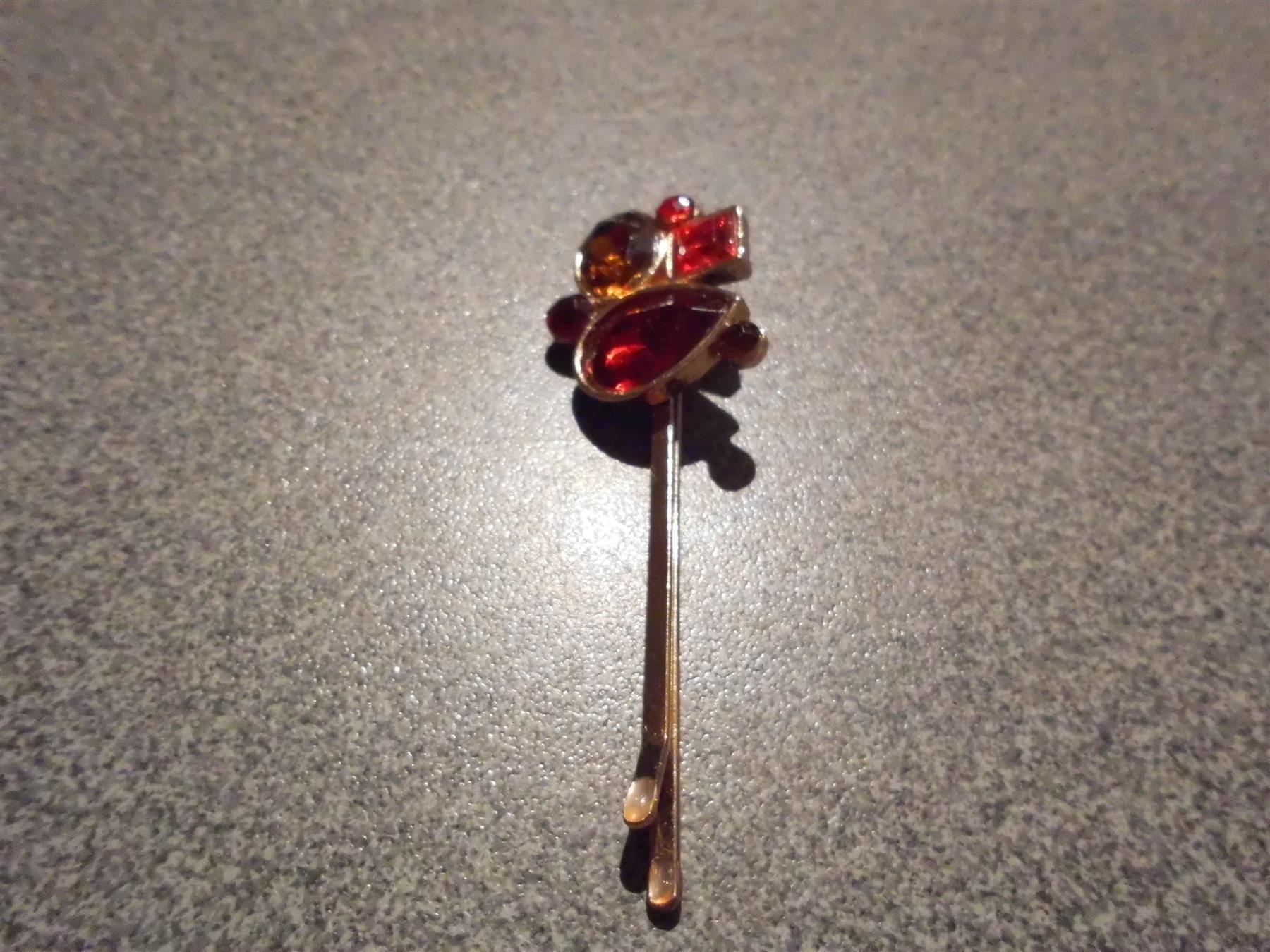 Haarschmuck: Haarspange versch. Steinchen rot – Neu (gemäss Beschreibung) aus Zürich von abraxas1291