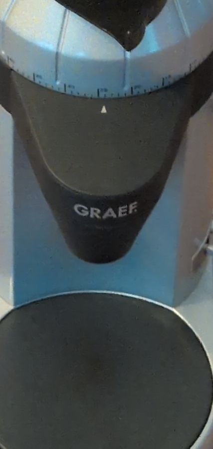 Graef Küchengeräte: Kaffeemuehle Graef silber – Gebraucht aus Affoltern am Albis von mer_hgg6