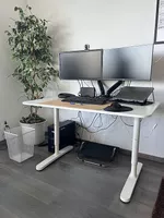 Scrivania da ufficio - IKEA Bekant 120x80 Bianco