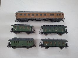 Fleischmann H0 Personenwagen alt