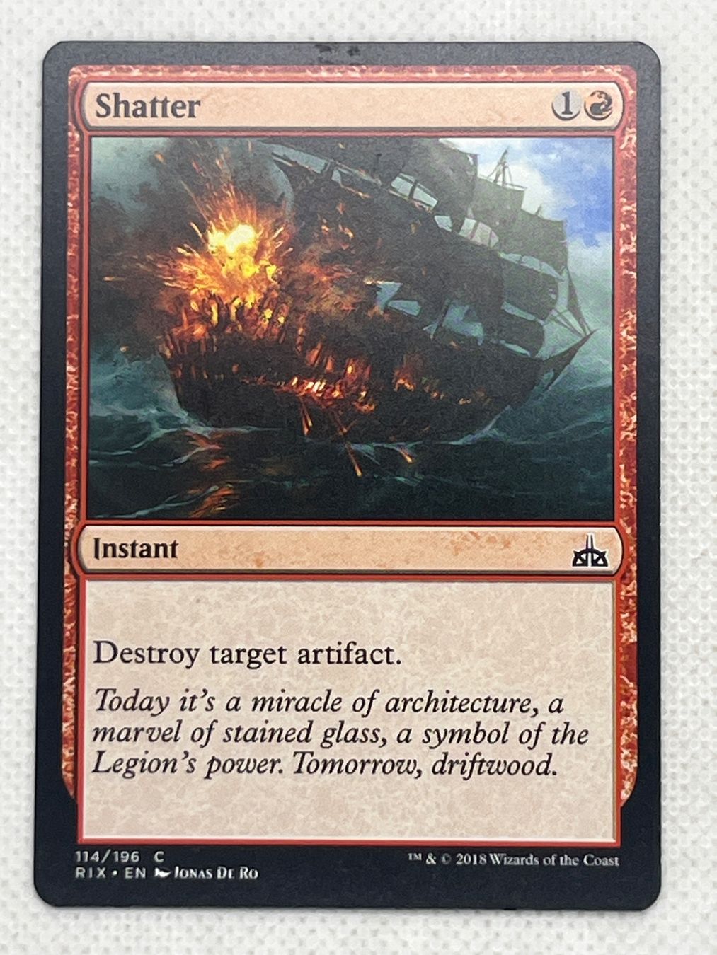 Magic The Gathering Carte collezionabili: Magic The Gathering: Shatter Karte, Rix – Usato da Hinterkappelen venduto da Kim1992