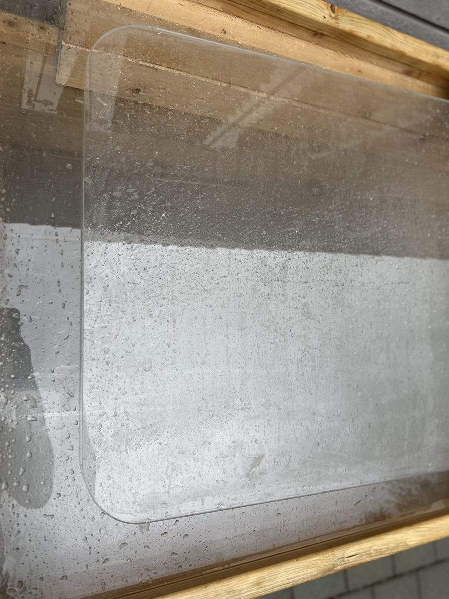 Piatti di portata: Plexiglas Platte transparent 160x80 cm gebraucht – Usato da Mettendorf TG venduto da Pinova02 1