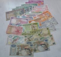 Lot ++ 26 Banknoten aus Ceylon/Sri Lanka ab 1971