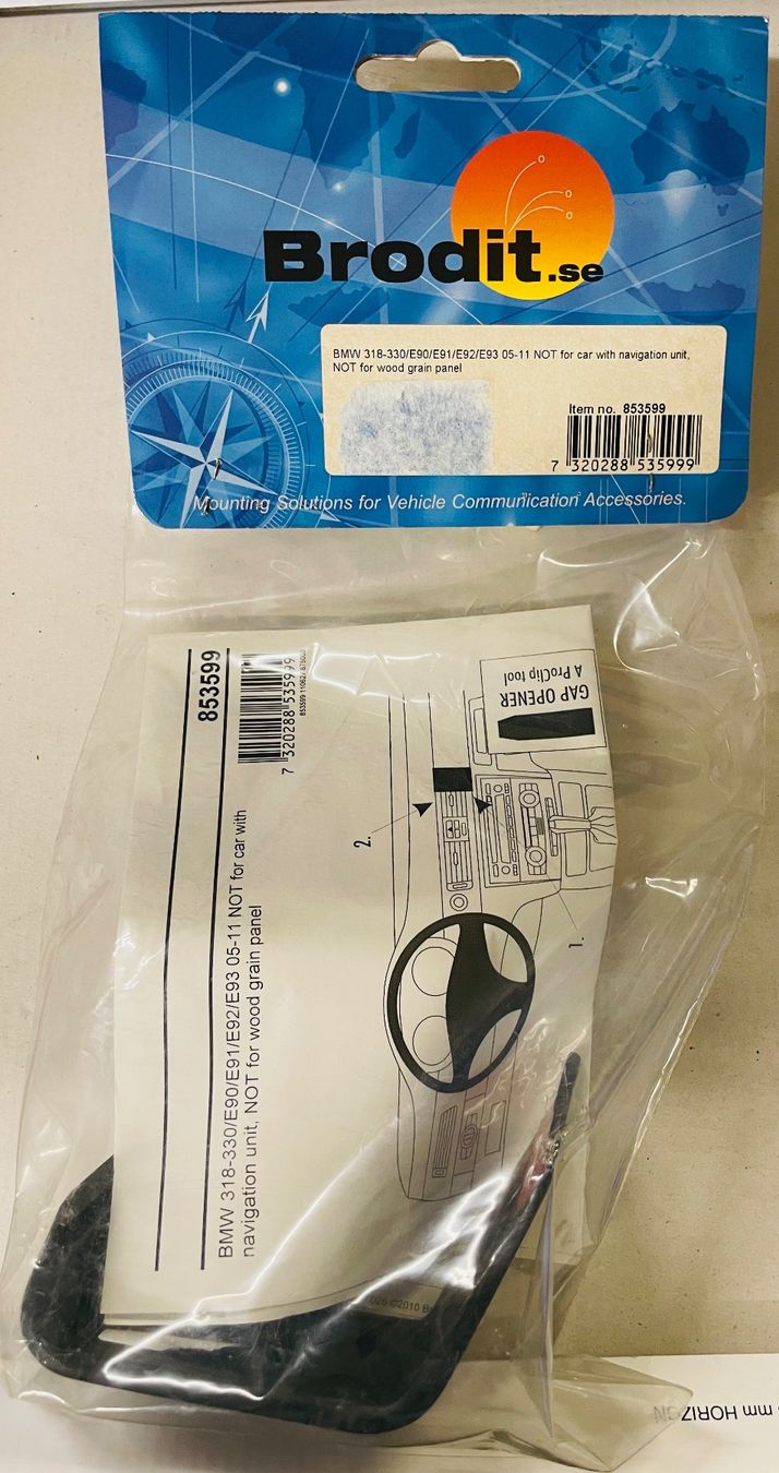 Halterungen: Brodit BMW 318-330 E90/E91/E92/E93 05-11 Montagekit 🚗 – Neu und originalverpackt aus Lyss von Up145280