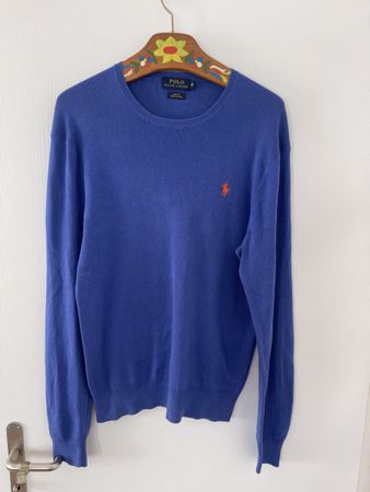 Polo Ralph Lauren Baumwoll-Pulli, Gr. M, oryginal, y2k