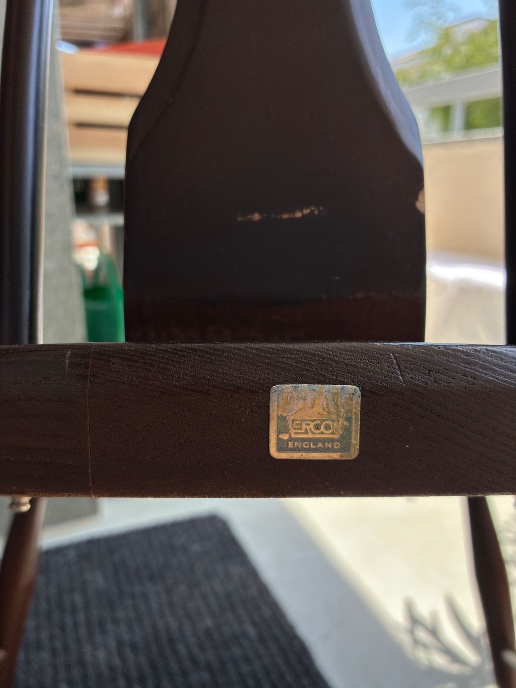 Poltrone: Paire de fauteuils Ercol Fleur de lys sans coussins – Usato da Corsier-sur-Vevey venduto da ric_lb2t 5