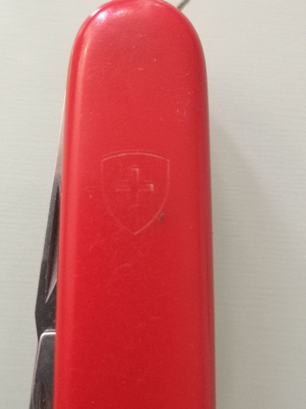 Schweizer Armee Coltelli tascabile: Victorinox Recruit 84mm Schweizer Offiziersmesser Rot – Usato da Belp venduto da mar_76s8 5