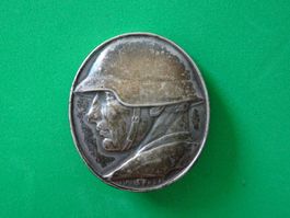 Abzeichen Medaille Silber 800 Hans Frey 1918 Soldaten Spende