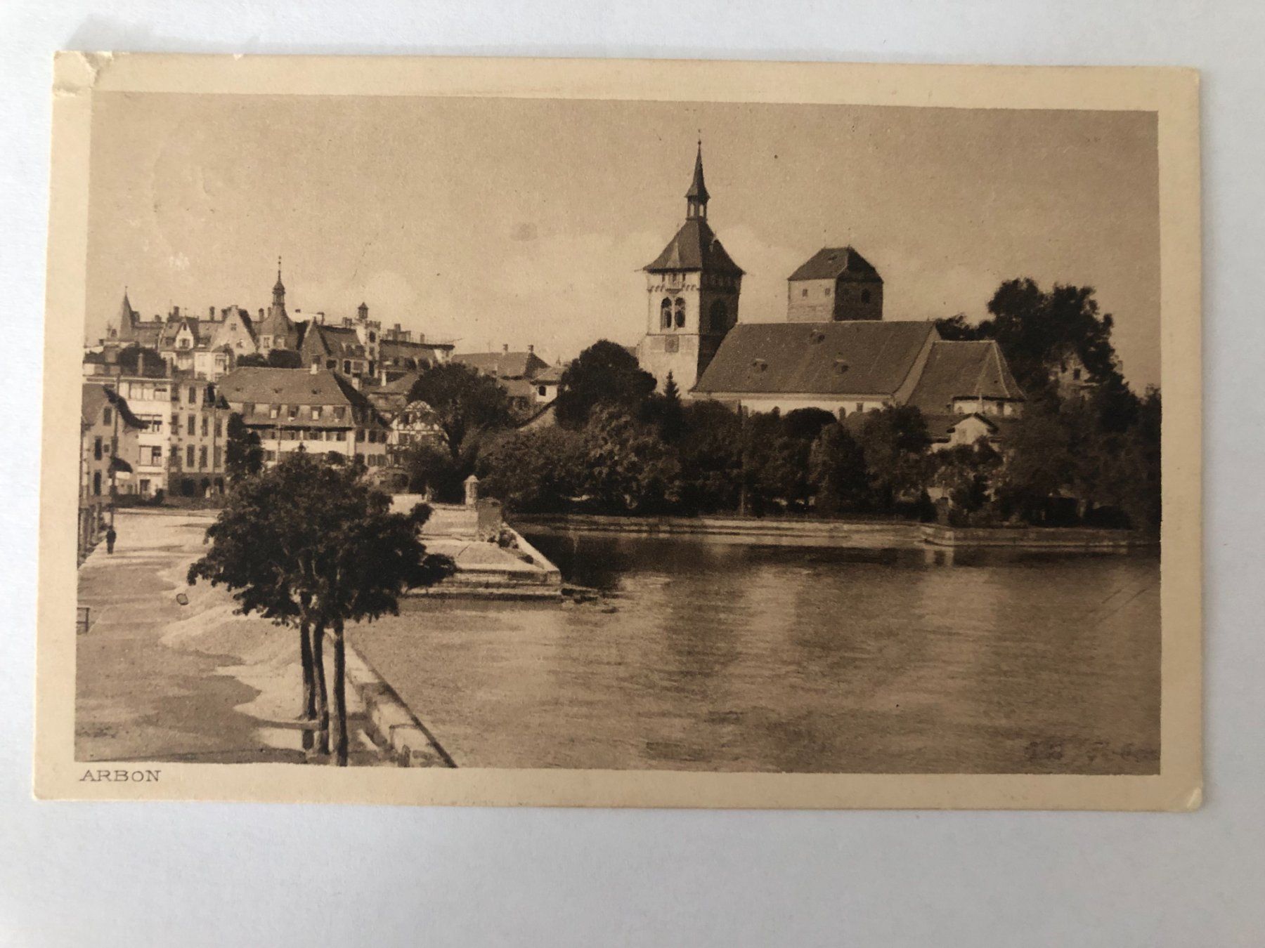 Ansichtskarten: Arbon 1921 – Gebraucht aus Pfäffikon ZH von Waltoversand