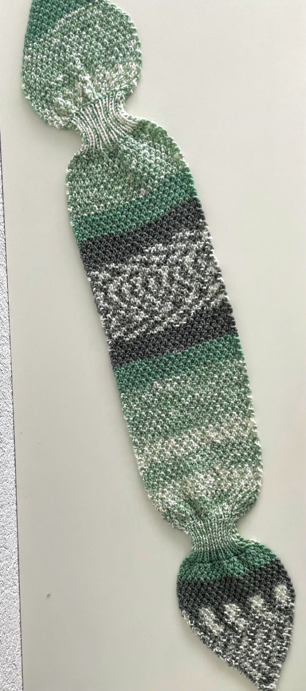 Foulard & Sciarpe: Halstuch / Schal mit Schlüsselloch-Technik – Nuovo e nell'imballaggio originale da Täuffelen venduto da sohalt 1