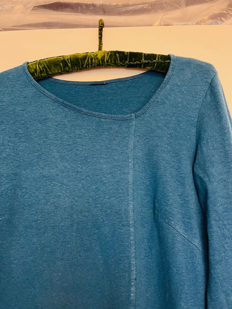 Vestiti: Strickkleid in Petrol Gr. 38, BW-Viskose – Usato da Winterthur venduto da ing_pd8f 2