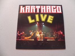 LP Deutschland Hardrock Krautrock Band Karthago 1976 Live
