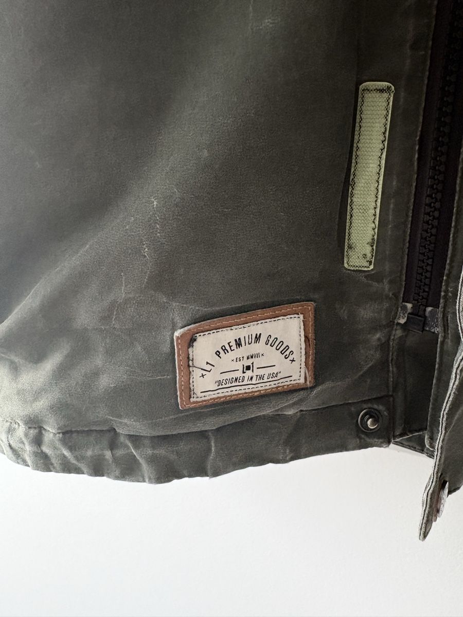Giacche: L1 Premium Goods Khaki Herrenwinterjacke – Usato da Bönigen venduto da alineblu 2