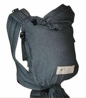 Storchenwiege Carrier Slim zum binden - Graphit (Neu)