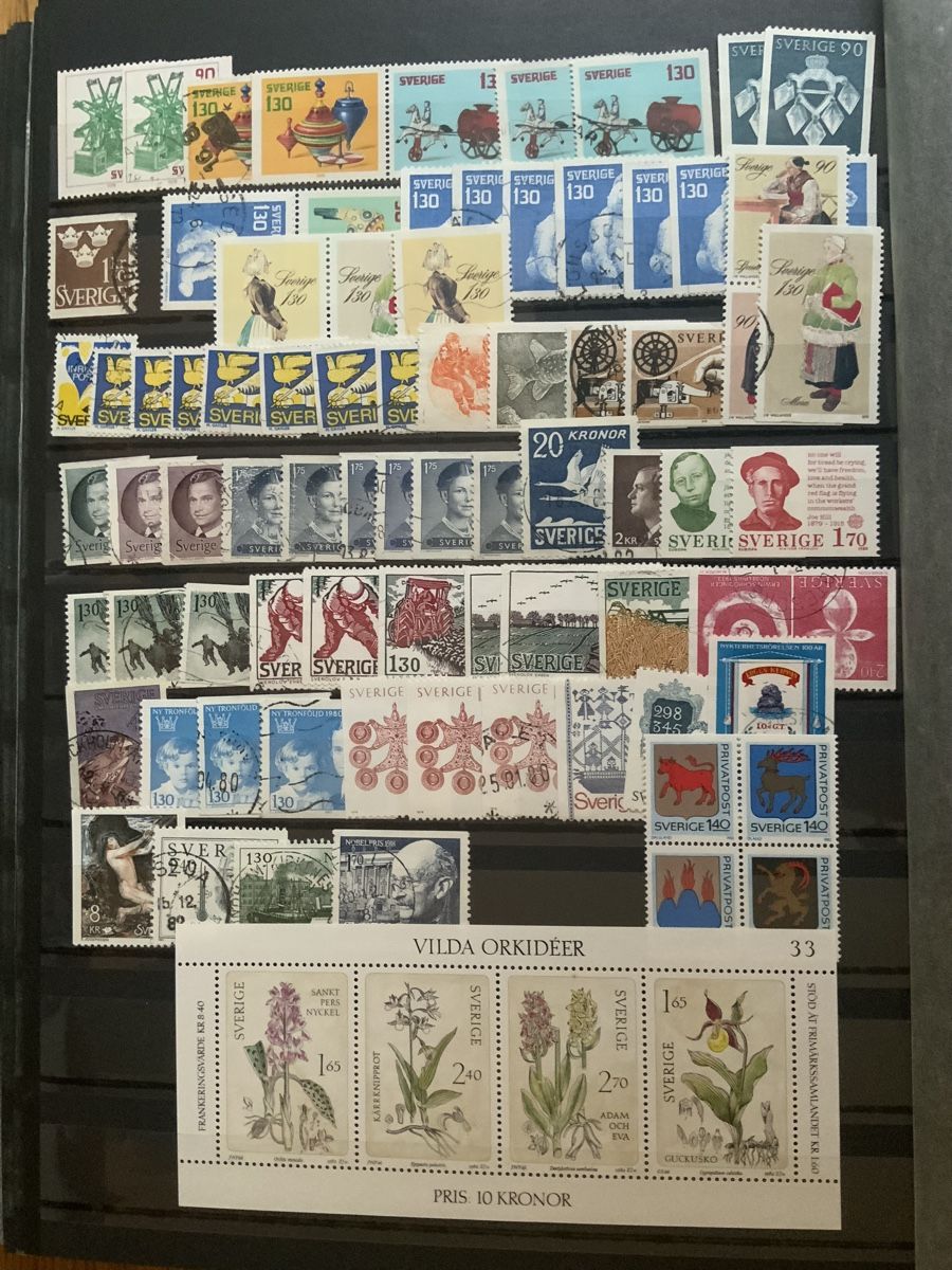 Tutti i francobolli: Briefmarken Schweden – Usato da Binningen venduto da chr_cr5n 9