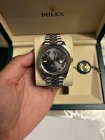 2026 - OYSTER PERPETUAL DATEJUST 41, Rolesor gris, cadran ar