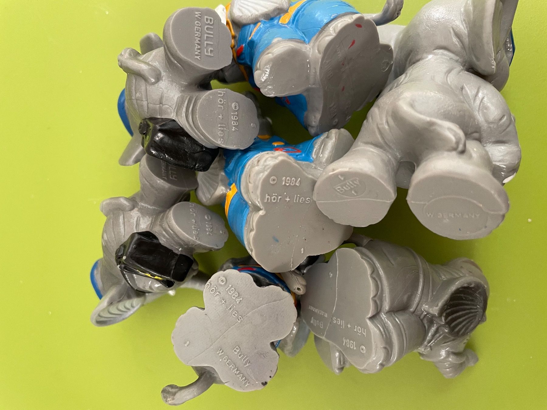 Bullyland Statuette: 7x Elefant Benjamin Blümchen & Bim Grossohr Comic Figur 1984 – Usato da Gossau SG venduto da entwederoder 4