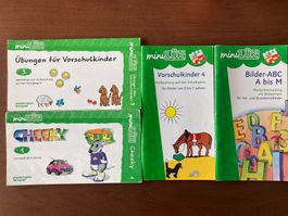 Mini Lük, 4 Hefte für Vorschulkinder