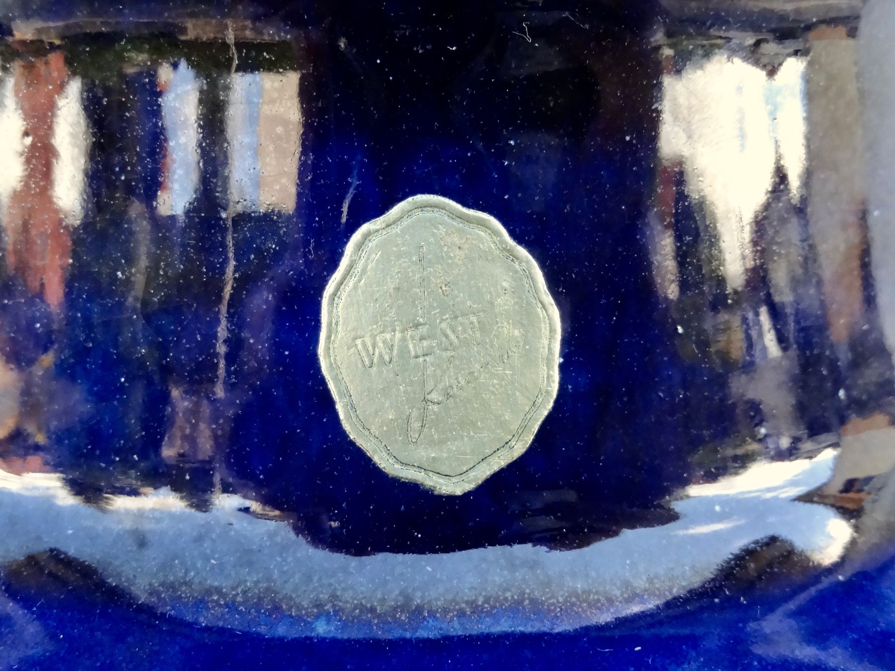 Vasi & Recipienti: Vintage Bodenvase W-Germany WEST KERAMIK – Nuovo e nell'imballaggio originale da Kerzers venduto da zimmergruen 7