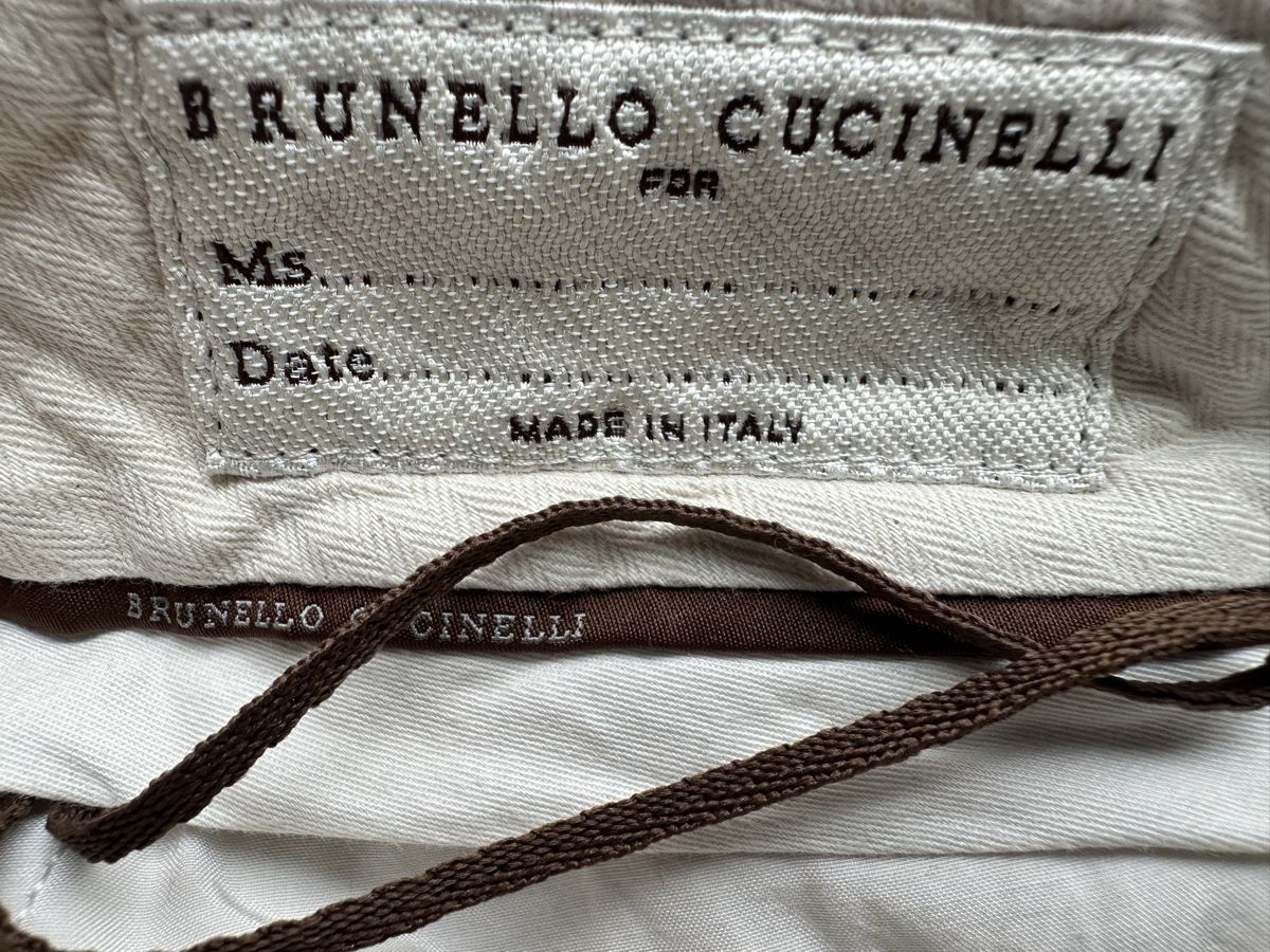 Brunello Cucinelli Jeans: Brunello Cucinelli white jeans - IT40 - great condition – Usato da Langnau am Albis venduto da bar_ml6k 1