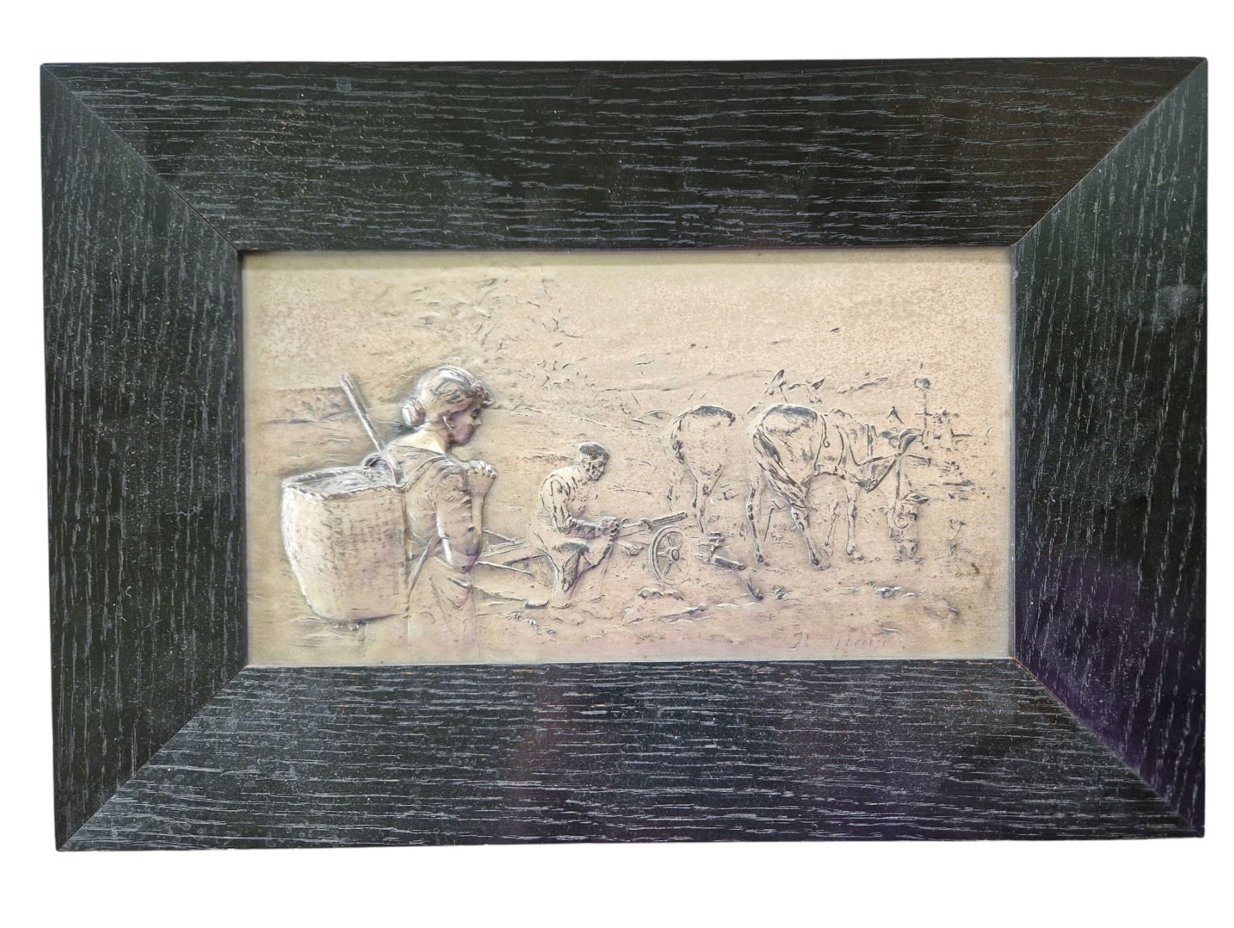 Gemälde: Relief sign. R. Mayer – Gebraucht aus Mörschwil von antiksalon21