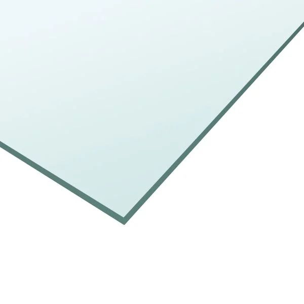 Piatti di portata: Tischplatte Transparent 50x100 cm Hartglas – Nuovo e nell'imballaggio originale da Oberarth venduto da Edlwiis91 1
